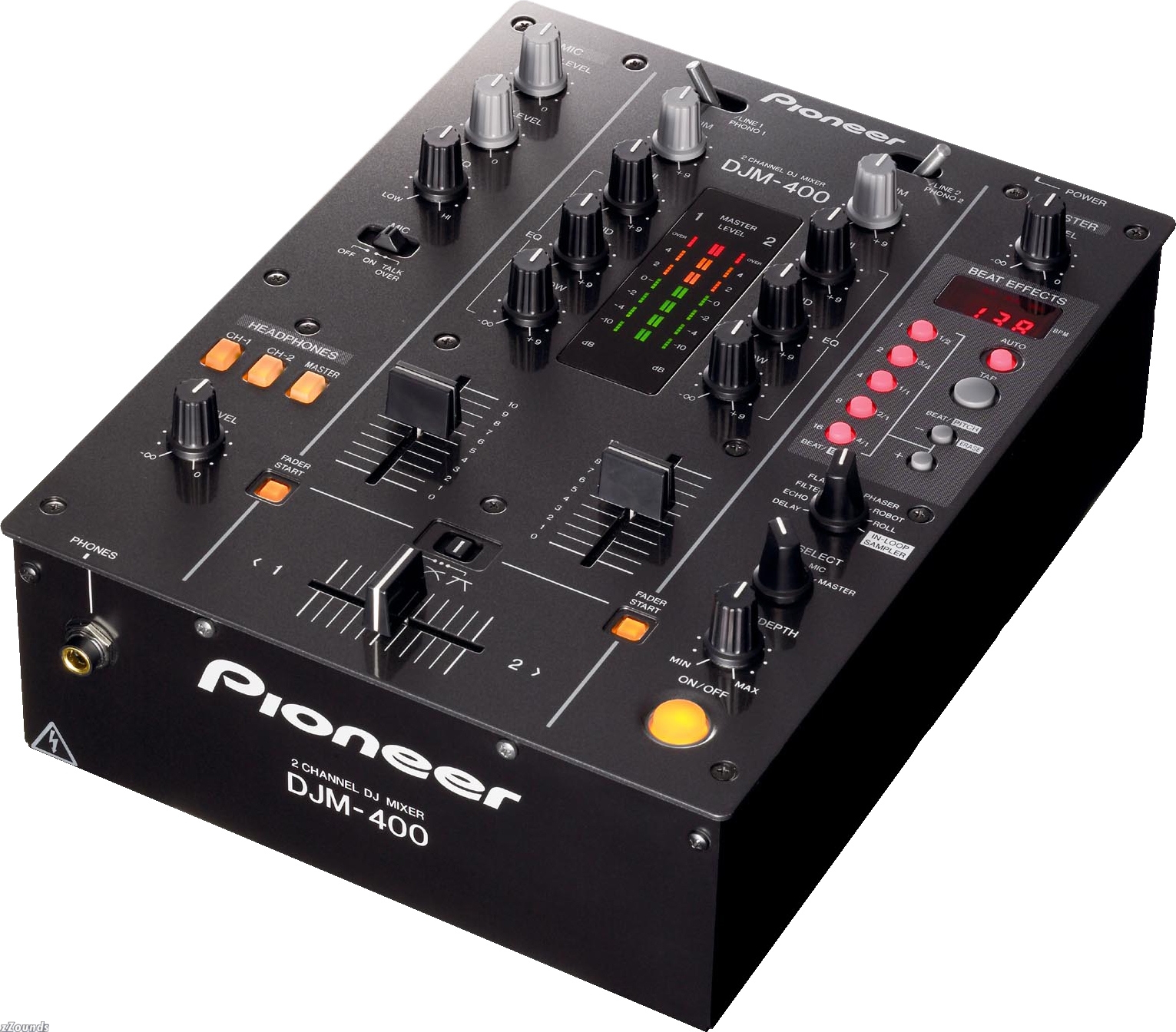 Pioneer DJM400 rear Pioneer DJM400