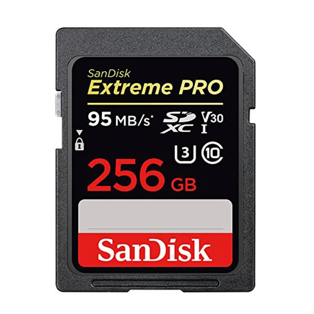 Location carte SD Sandisk Extreme Pro 256 Go (20€ HT) - CCL Live