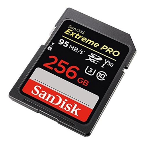Carte mémoire SanDisk Extreme Pro 256 Go