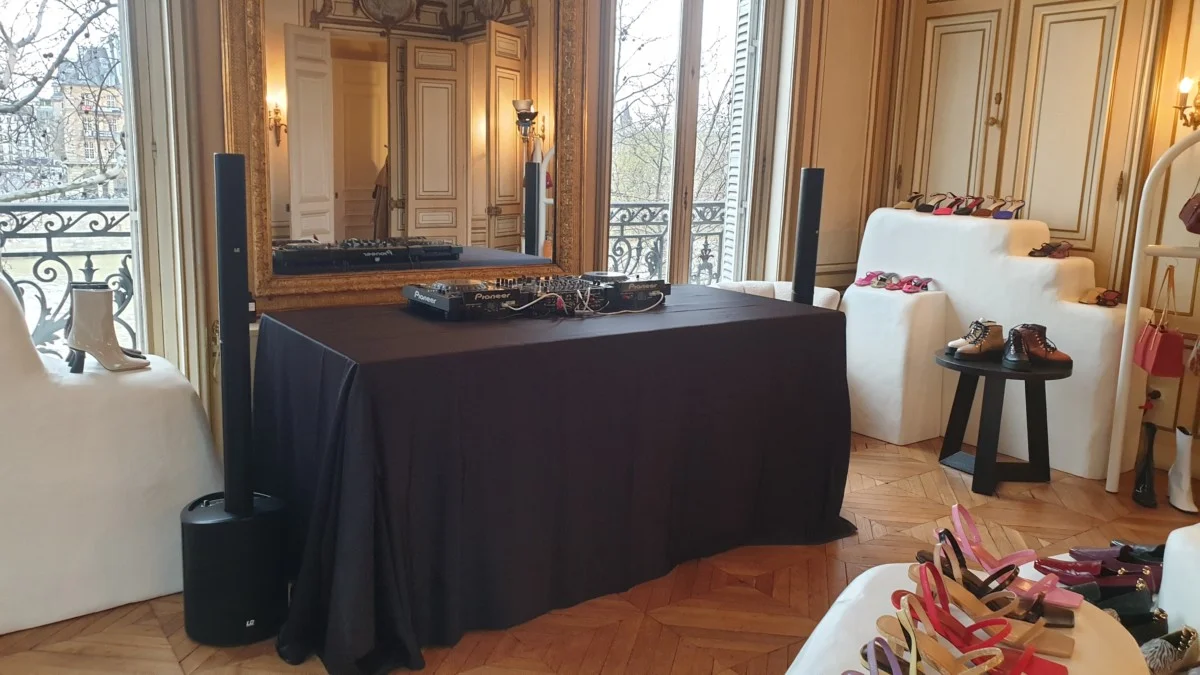 Installation DJ Paris