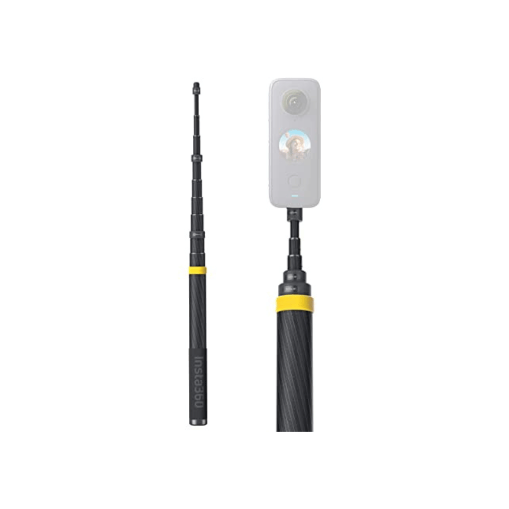 Location Insta360 X3 + Perche invisible + Fixation frontale + Barre arrière  + Fixation sac à dos dès 10,95€/jour