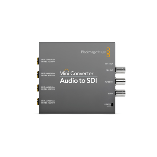 Convertisseur Blackmagic Design Mini Converter Audio vers SDI.